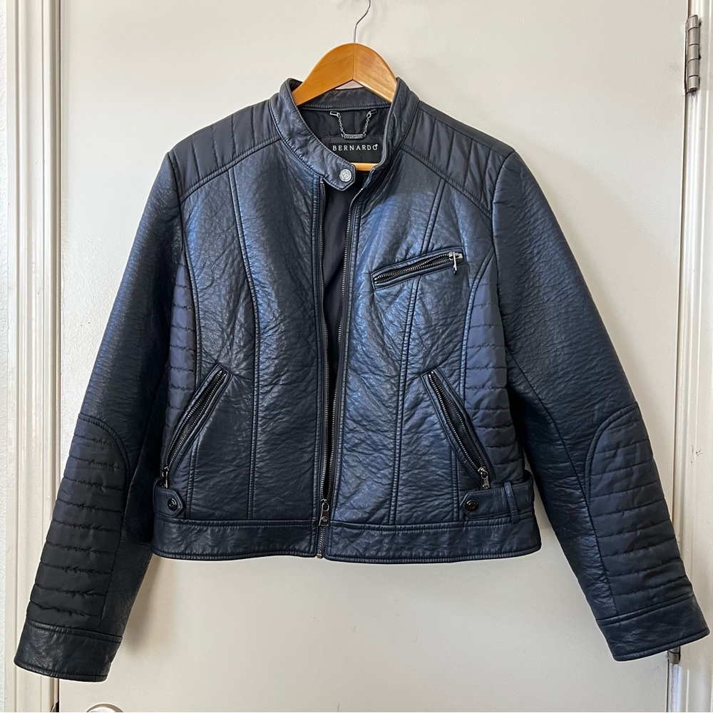 Bernardo faux leather jacket